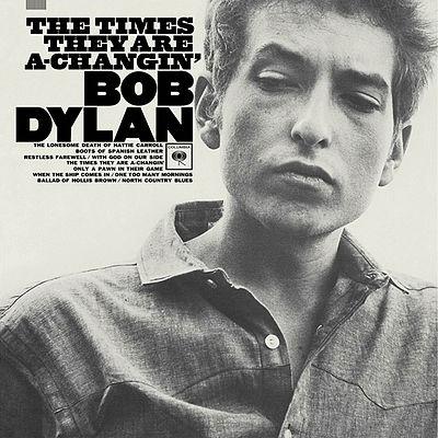 Bob Dylan, The Times They Are A-Changin', Piano, Vocal & Guitar (Right-Hand Melody)