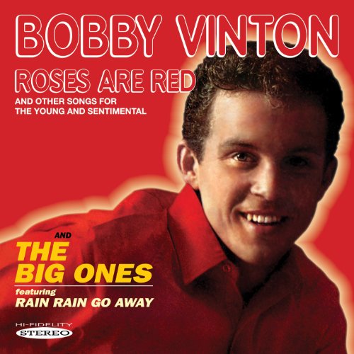 Bobby Vinton, Roses Are Red, My Love, Piano, Vocal & Guitar (Right-Hand Melody)