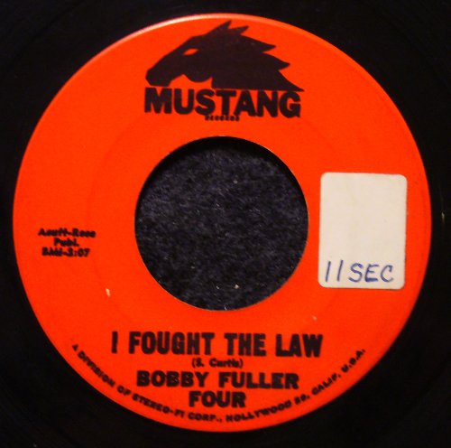 Download Bobby Fuller Four I Fought The Law sheet music and printable PDF music notes