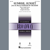 Download Bock & Harnick Sunrise, Sunset (from Fiddler On The Roof) (arr. John Leavitt) sheet music and printable PDF music notes