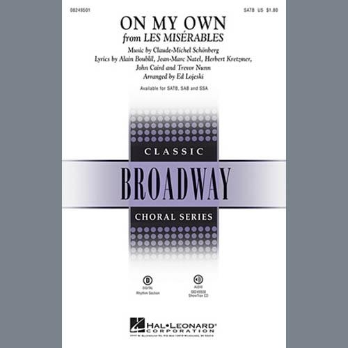 Boublil and Schonberg, On My Own (from Les Miserables) (arr. Ed Lojeski), SSA