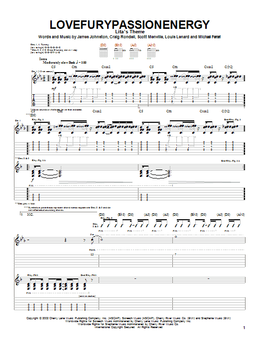 Preview Boy Hits Car Lovefurypassionenergy Rock sheet music, notes and chords for Guitar Tab, SKU: 23256 sheet music, piano notes, chords, guitar tabs, score, transpose, transcribe, how to play, guide, download, learn, tutorial, progression, song, artist, awards, billboard, mtv, vh1, tour, single, album, release