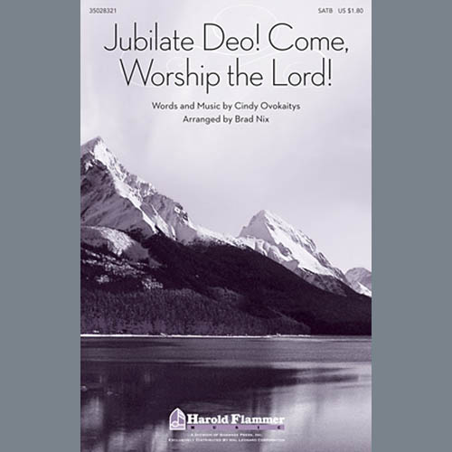 Brad Nix, Jubilate Deo! Come Worship The Lord!, SATB