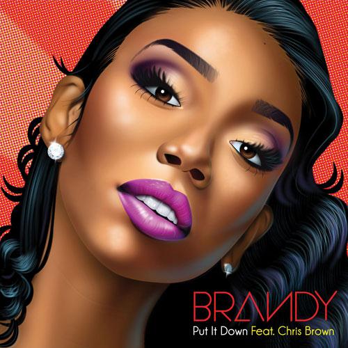 Brandy, Put It Down (featuring Chris Brown), Piano, Vocal & Guitar (Right-Hand Melody)