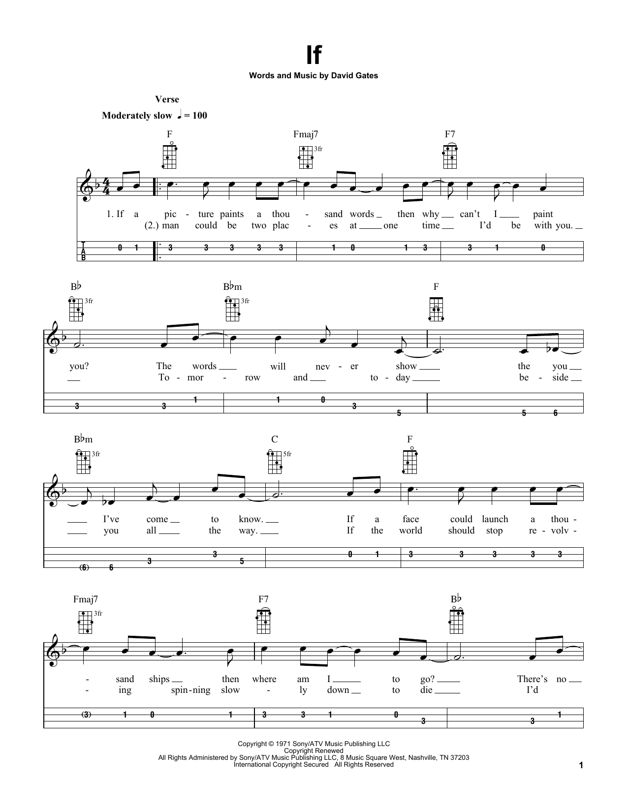 Bread If (arr. Bobby Westfall) Sheet Music Notes & Chords for Mandolin - Download or Print PDF