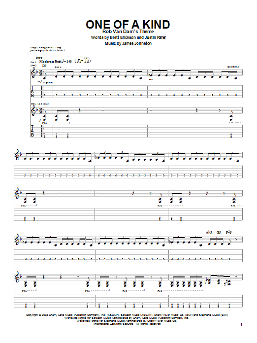 Preview Breaking Point One Of A Kind Rock sheet music, notes and chords for Guitar Tab, SKU: 23254 sheet music, piano notes, chords, guitar tabs, score, transpose, transcribe, how to play, guide, download, learn, tutorial, progression, song, artist, awards, billboard, mtv, vh1, tour, single, album, release
