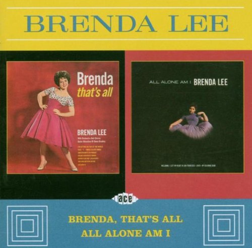 Brenda Lee, All Alone Am I, Melody Line, Lyrics & Chords
