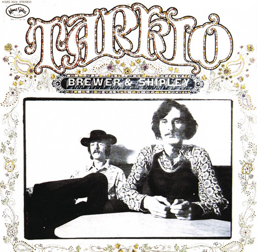 Brewer & Shipley, One Toke Over The Line, Piano, Vocal & Guitar (Right-Hand Melody)