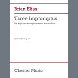 Download Brian Elias Three Impromptus sheet music and printable PDF music notes