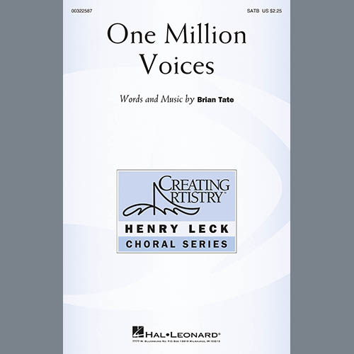 Brian Tate, One Million Voices, SATB Choir