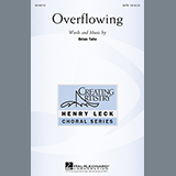 Download Brian Tate Overflowing sheet music and printable PDF music notes