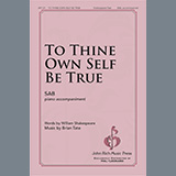 Download Brian Tate To Thine Own Self Be True sheet music and printable PDF music notes