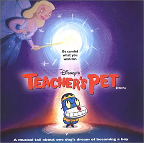 Brian Woodbury, I Wanna Be A Boy (Teacher's Pet Theme), Piano, Vocal & Guitar (Right-Hand Melody)