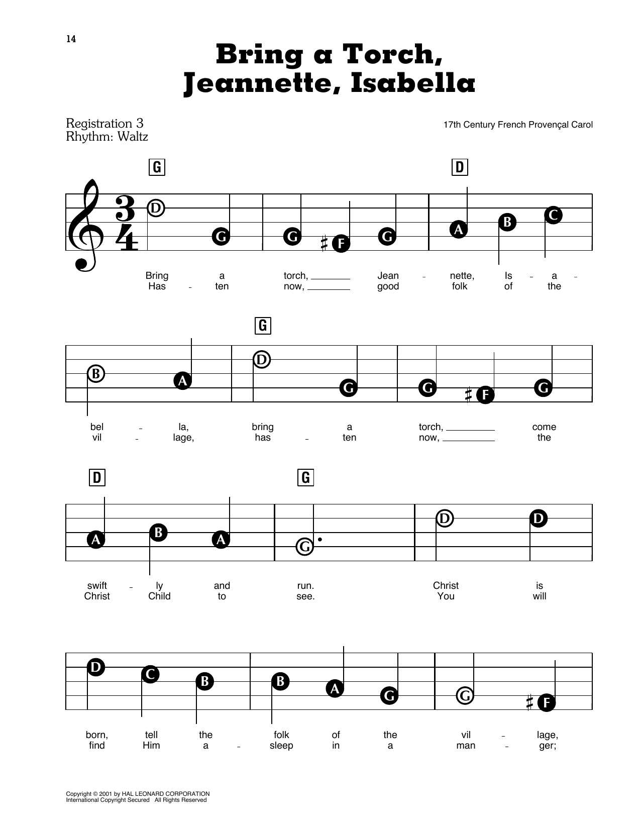 Preview 17th Century French Carol Bring A Torch, Jeannette, Isabella Folk sheet music, notes and chords for Easy Guitar, SKU: 170779 sheet music, piano notes, chords, guitar tabs, score, transpose, transcribe, how to play, guide, download, learn, tutorial, progression, song, artist, awards, billboard, mtv, vh1, tour, single, album, release