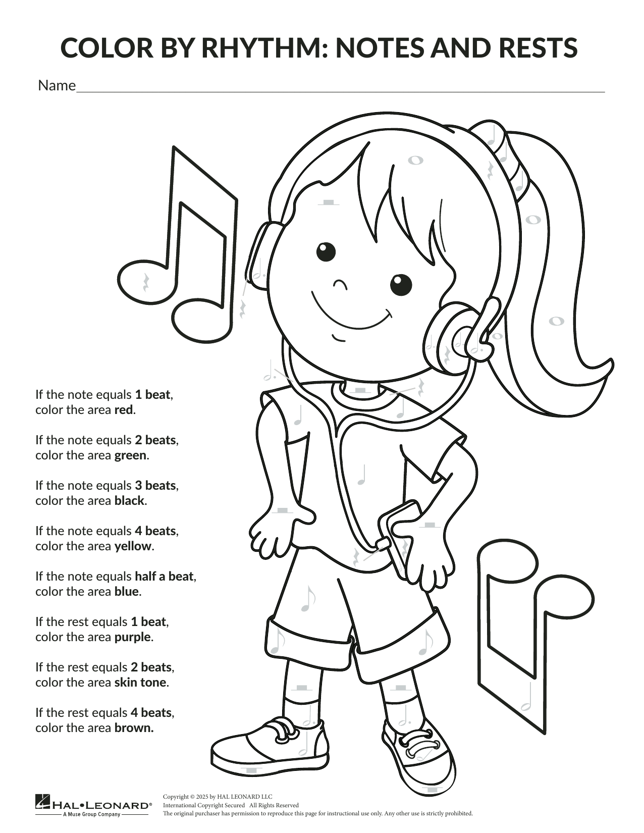 Brittany McCorriston Color By Rhythm: General Music Sheet Music Notes & Chords for Theory Worksheet - Download or Print PDF Brittany McCorriston Color By Rhythm: General Music Sheet Music Notes & Chords for Theory Worksheet - Download or Print PDF