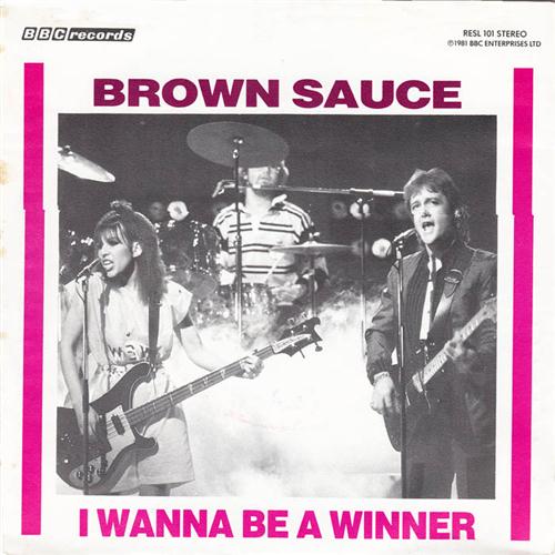 Brown Sauce, I Wanna Be A Winner, Piano, Vocal & Guitar (Right-Hand Melody)