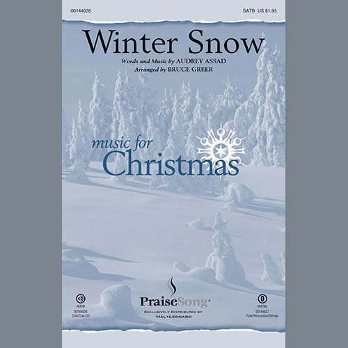 Bruce Greer Bruce Greer, Winter Snow - Double Bass, Choir Instrumental Pak