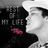 Download Bruno Mars The Rest Of My Life sheet music and printable PDF music notes