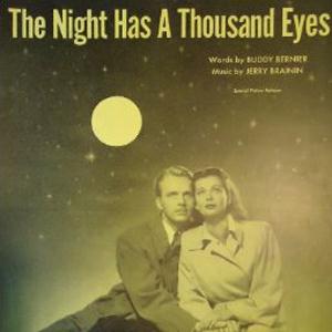 Buddy Bernier, The Night Has A Thousand Eyes, Real Book - Melody, Lyrics & Chords - C Instruments