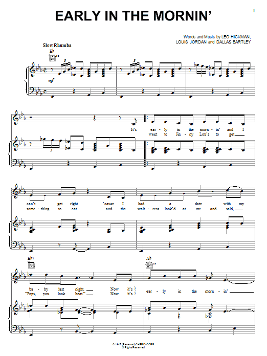 Buddy Guy Early In The Mornin' Sheet Music Notes & Chords for Real Book – Melody, Lyrics & Chords - Download or Print PDF