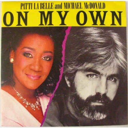 Patti LaBelle & Michael McDonald, On My Own, Piano, Vocal & Guitar (Right-Hand Melody)