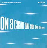 Download Burton Lane He Wasn't You (from On A Clear Day You Can See Forever) sheet music and printable PDF music notes