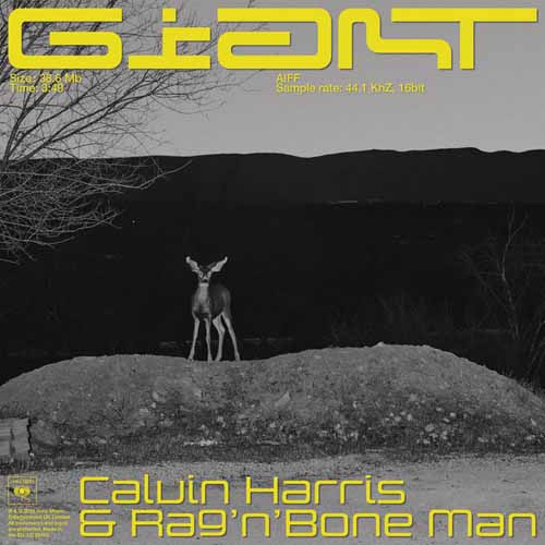 Download Calvin Harris & Rag'n'Bone Man Giant sheet music and printable PDF music notes