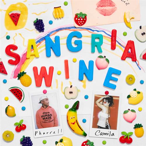 Camila Cabello and Pharrell Williams, Sangria Wine, Piano, Vocal & Guitar (Right-Hand Melody)