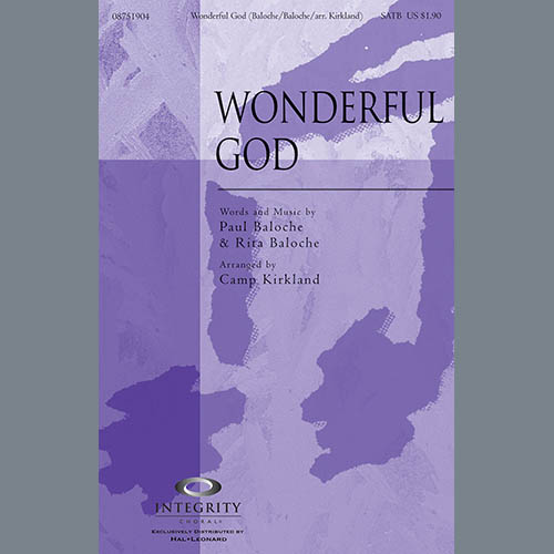 Camp Kirkland, Wonderful God, SATB