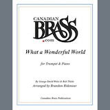 Download Canadian Brass What A Wonderful World sheet music and printable PDF music notes