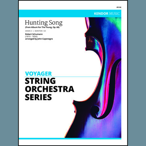 Caponegro Caponegro, Hunting Song (from Album For The Young, Op. 68) - Violin 1, Orchestra
