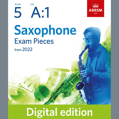 Carl Baermann, Tarantella (from Vollständige Clarinett-Schule)(Grade 5 A1, the ABRSM Saxophone syllabus from 2022), Alto Sax Solo