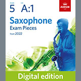 Download Carl Baermann Tarantella (from Vollständige Clarinett-Schule)(Grade 5 A1, the ABRSM Saxophone syllabus from 2022) sheet music and printable PDF music notes