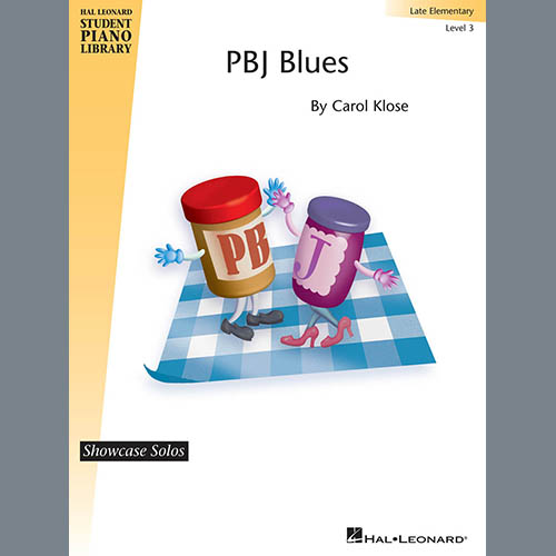 Carol Klose, PBJ Blues, Educational Piano