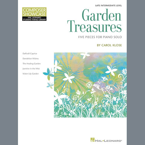 Carol Klose, The Healing Garden, Educational Piano