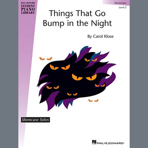Carol Klose, Things That Go Bump In The Night, Educational Piano