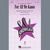 Download Mac Huff For All We Know sheet music and printable PDF music notes