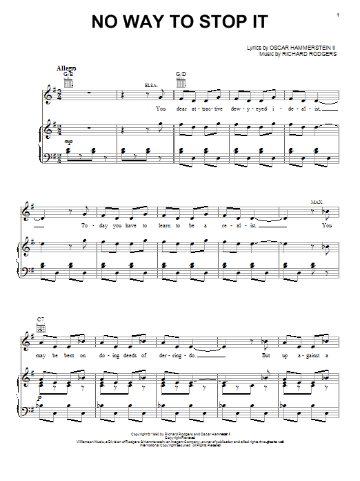 Carrie Underwood No Way To Stop It Sheet Music Notes & Chords for Piano, Vocal & Guitar (Right-Hand Melody) - Download or Print PDF