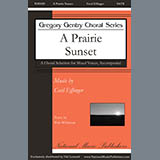Download Cecil Effinger A Prairie Sunset sheet music and printable PDF music notes