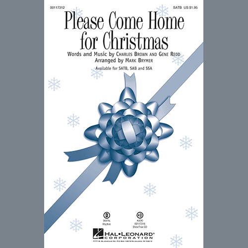 Cee Lo Green, Please Come Home For Christmas (arr. Mark Brymer), SSA