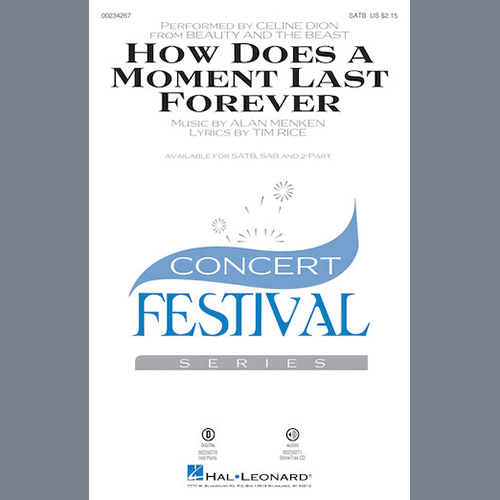 Mac Huff, How Does A Moment Last Forever, SATB