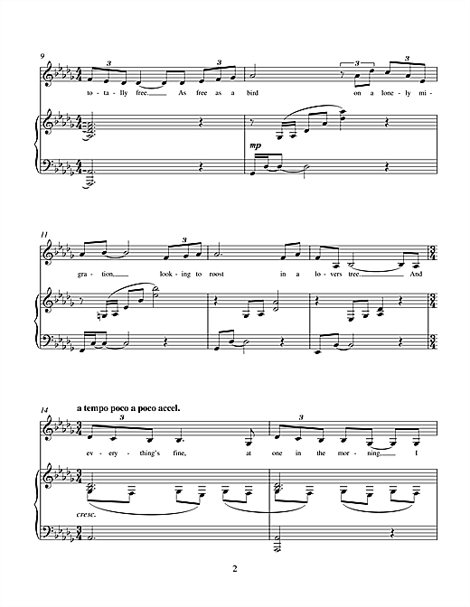 Charles Miller & Adam Bard One In The Morning (from Living On An Island) Sheet Music Notes & Chords for Piano & Vocal - Download or Print PDF