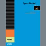 Download Chen Yi Spring Festival - Eb Baritone Saxophone sheet music and printable PDF music notes
