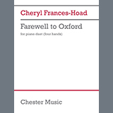 Download Cheryl Frances-Hoad Farewell to Oxford sheet music and printable PDF music notes