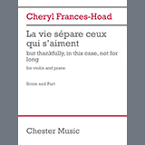 Download Cheryl Frances-Hoad La vie sépare ceux qui s'aiment sheet music and printable PDF music notes