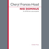 Download Cheryl Frances-Hoad Nisi Dominus sheet music and printable PDF music notes