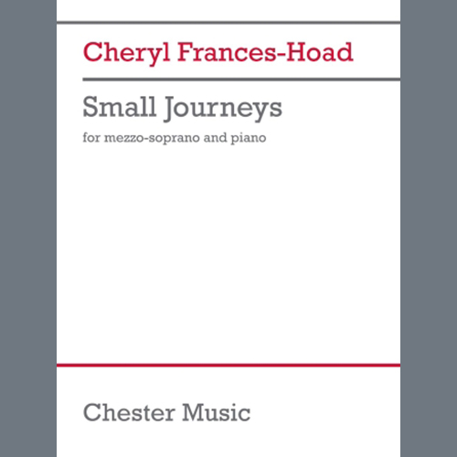 Cheryl Frances-Hoad, Small Journeys, Piano & Vocal