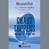 Download Christina Aguilera Beautiful (arr. Mac Huff) sheet music and printable PDF music notes