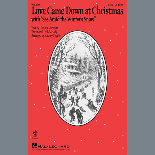 Christina Rossetti, Love Came Down At Christmas (with 