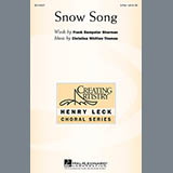 Download Christina Whitten Thomas Snow Song sheet music and printable PDF music notes